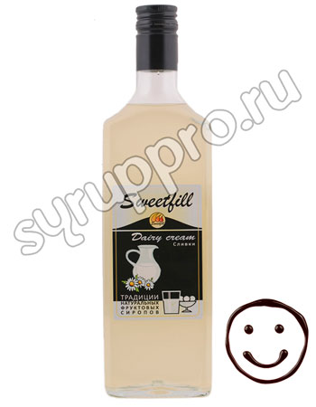Сироп Sweetfill Сливки 0,5 л Сироп Sweetfill Сливки 0,5 л