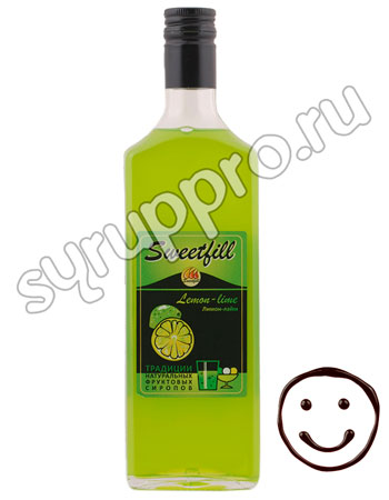 Сироп Sweetfill Лимон-Лайм 0,5 л Сироп Sweetfill Лимон-Лайм 0,5 л