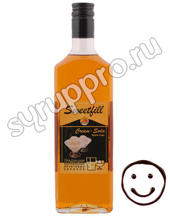 Сироп Sweetfill Крем-Сода 0,5 л Сироп Sweetfill Крем-Сода 0,5 л