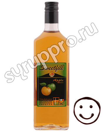 Сироп Sweetfill Яблоко 0,5 л Сироп Sweetfill Яблоко 0,5 л