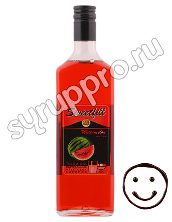 Сироп Sweetfill Арбуз 0,5 л Сироп Sweetfill Арбуз 0,5 л