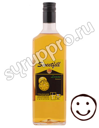 Сироп Sweetfill Лимон 0,5 л Сироп Sweetfill Лимон 0,5 л