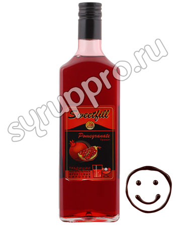 Сироп Sweetfill Гранат 0,5 л Сироп Sweetfill Гранат 0,5 л