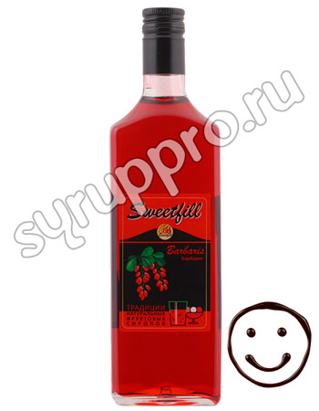 Сироп Sweetfill Барбарис 0,5 л Сироп Sweetfill Барбарис 0,5 л