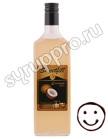 Сироп Sweetfill Кокос 0,5 л Сироп Sweetfill Кокос 0,5 л