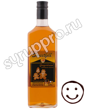 Сироп Sweetfill Имбирный пряник 0,5 л Сироп Sweetfill Имбирный пряник 0,5 л