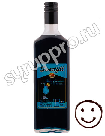 Сироп Sweetfill Блю Кюрасао 0,5 л Сироп Sweetfill Блю Кюрасао 0,5 л
