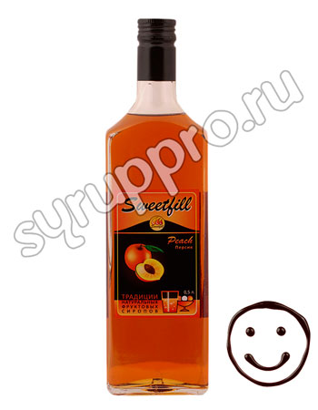Сироп Sweetfill Персик 0,5 л Сироп Sweetfill Персик 0,5 л