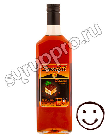 Сироп Sweetfill Тирамису 0,5 л Сироп Sweetfill Тирамису 0,5 л