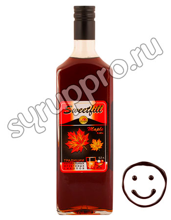 Сироп Sweetfill Клен 0,5 л Сироп Sweetfill Клен 0,5 л