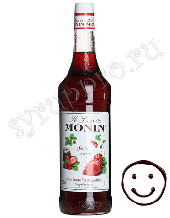 Сироп Monin Клубника 1 литр