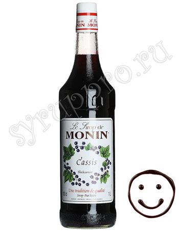 Сироп Monin Черная Смородина 1 литр