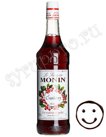 Сироп Monin Клюква 1 литр