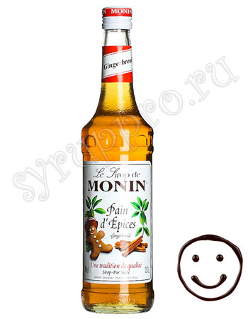 Сироп Monin Имбирный Пряник 1 литр