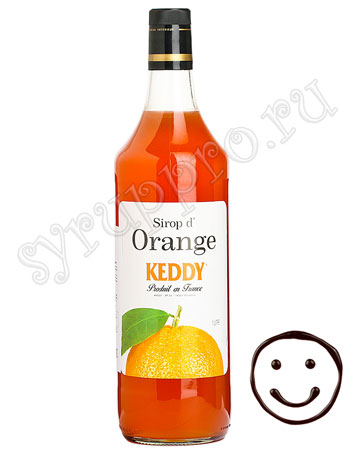 Сироп Keddy Апельсин 1 литр
