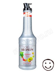 Фруктовое пюре Monin Ревень 1 литр