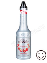 Фруктовое пюре Monin Клубника 1 литр