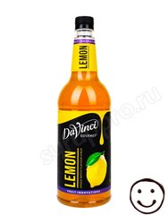 Сироп Da Vinci Лимонный сок (Lemon) 1 литр
