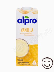 Alpro Напиток соевый со вкусом Ванили 1 литр