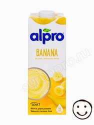 Alpro напиток соевый со вкусом Банана 1 литр